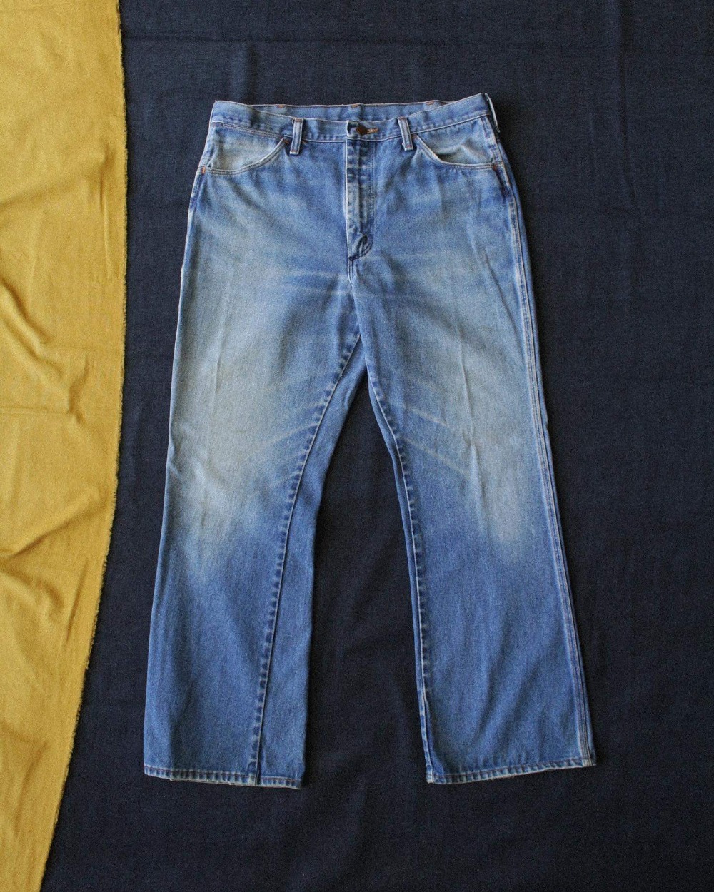 Rare 1970&#039;s Wrangler No-Fault Denim Pants (32-33inch)