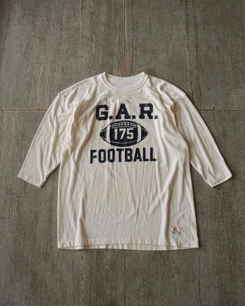 Rare 1970&#039;s Champion G.A.R Football T-Shirt (loose 100-105size)