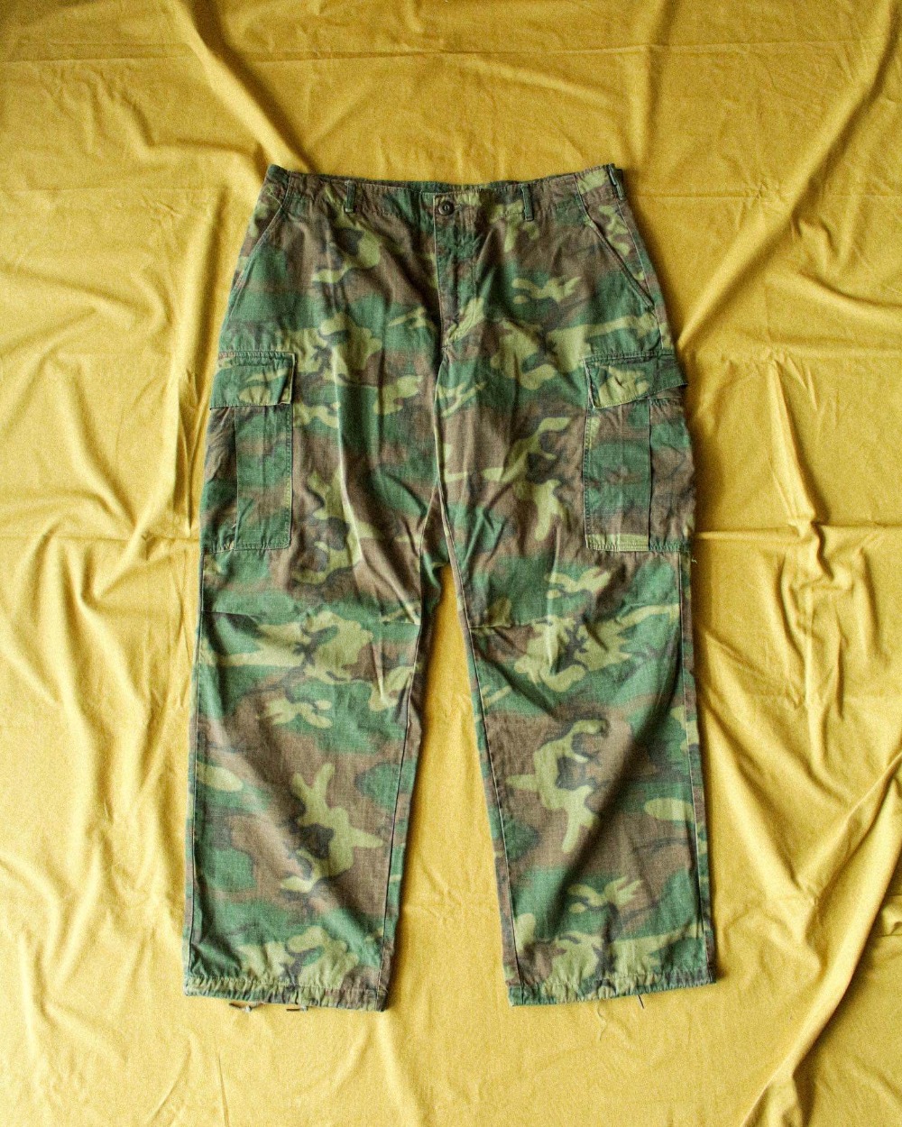 Rare Mint 1960&#039;s US.ARMY ERDL Tropical Jungle Pants (34-38inch)