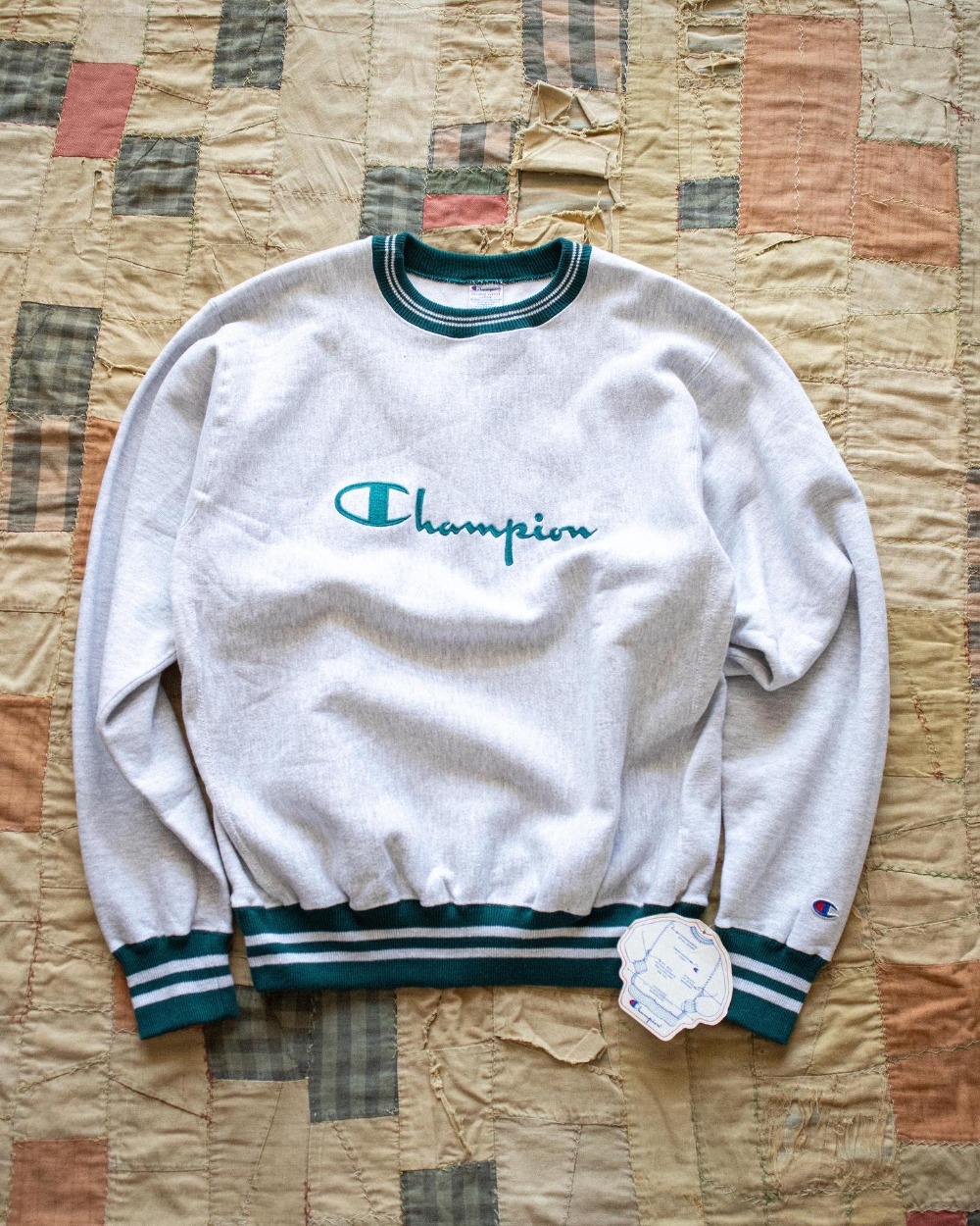 Deadstock Early 1990&#039;s Champion Ringer Reverse Weave (105/Fit 110size)