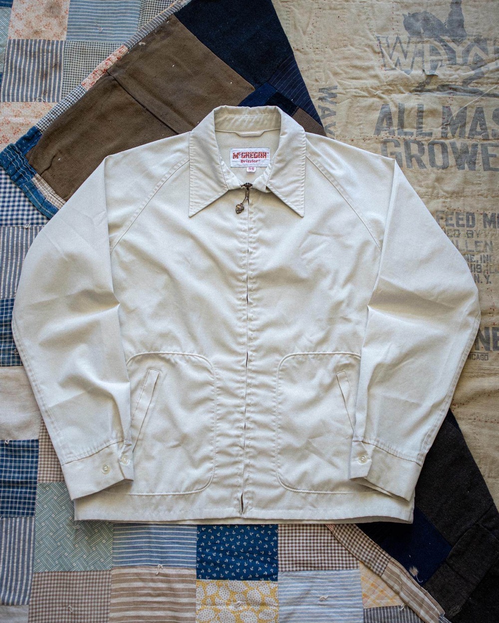 Late 1970&#039;s McGregor Drizzler Golf Jacket (loose 100-105size)