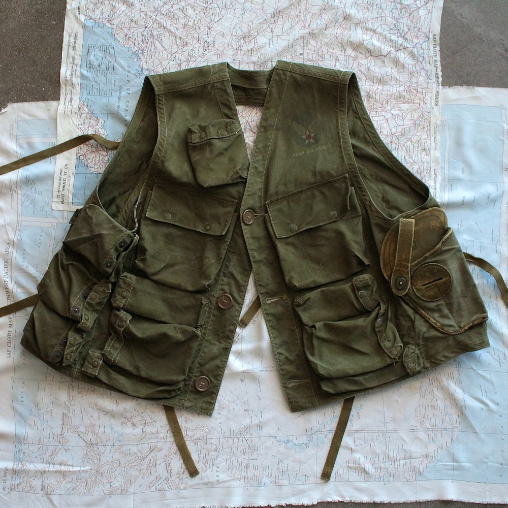 Rare 1940&#039;s WWII USAAF C-1 Survival Vest (90-110size)