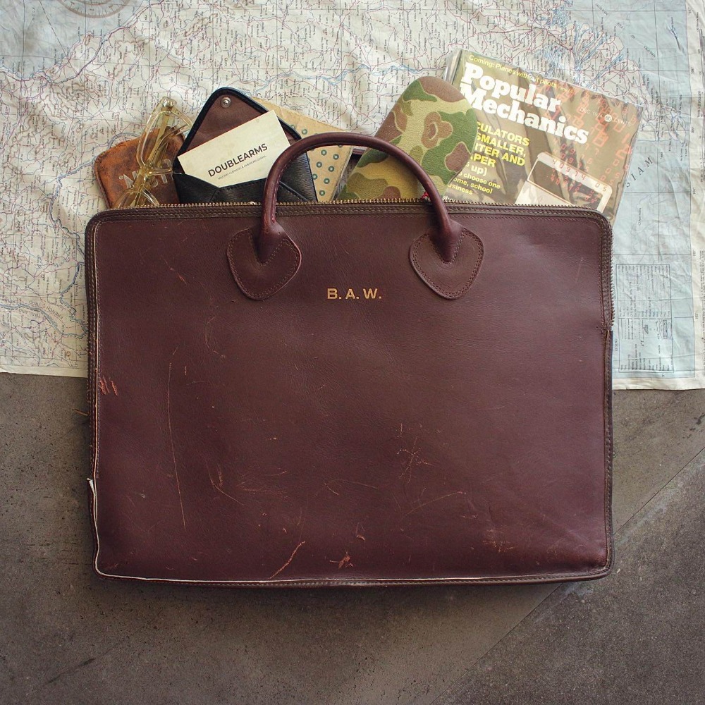 Rare 1960&#039;s L.L.Bean Leather Brief Case