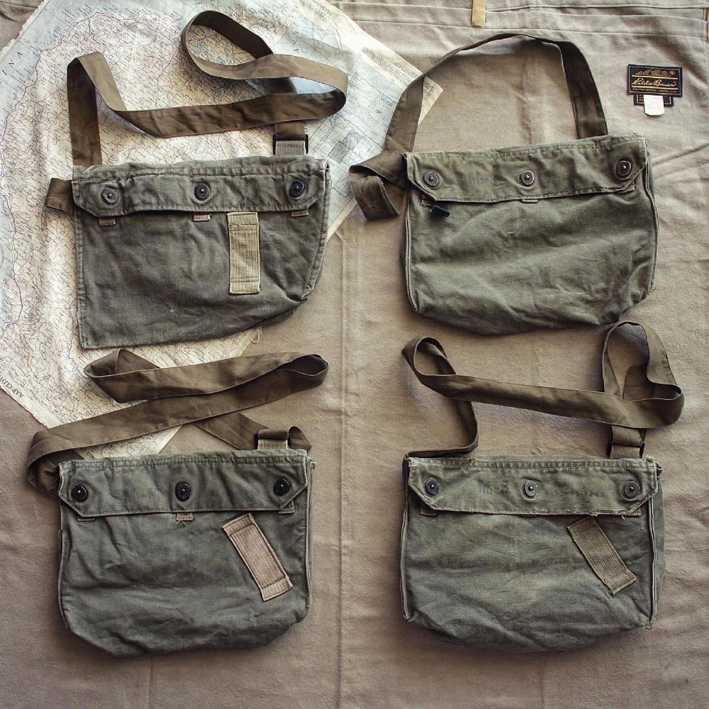 RE-MAKE 1970&#039;s USARMY Fabric Shakoshu Garment Bag (33x25)