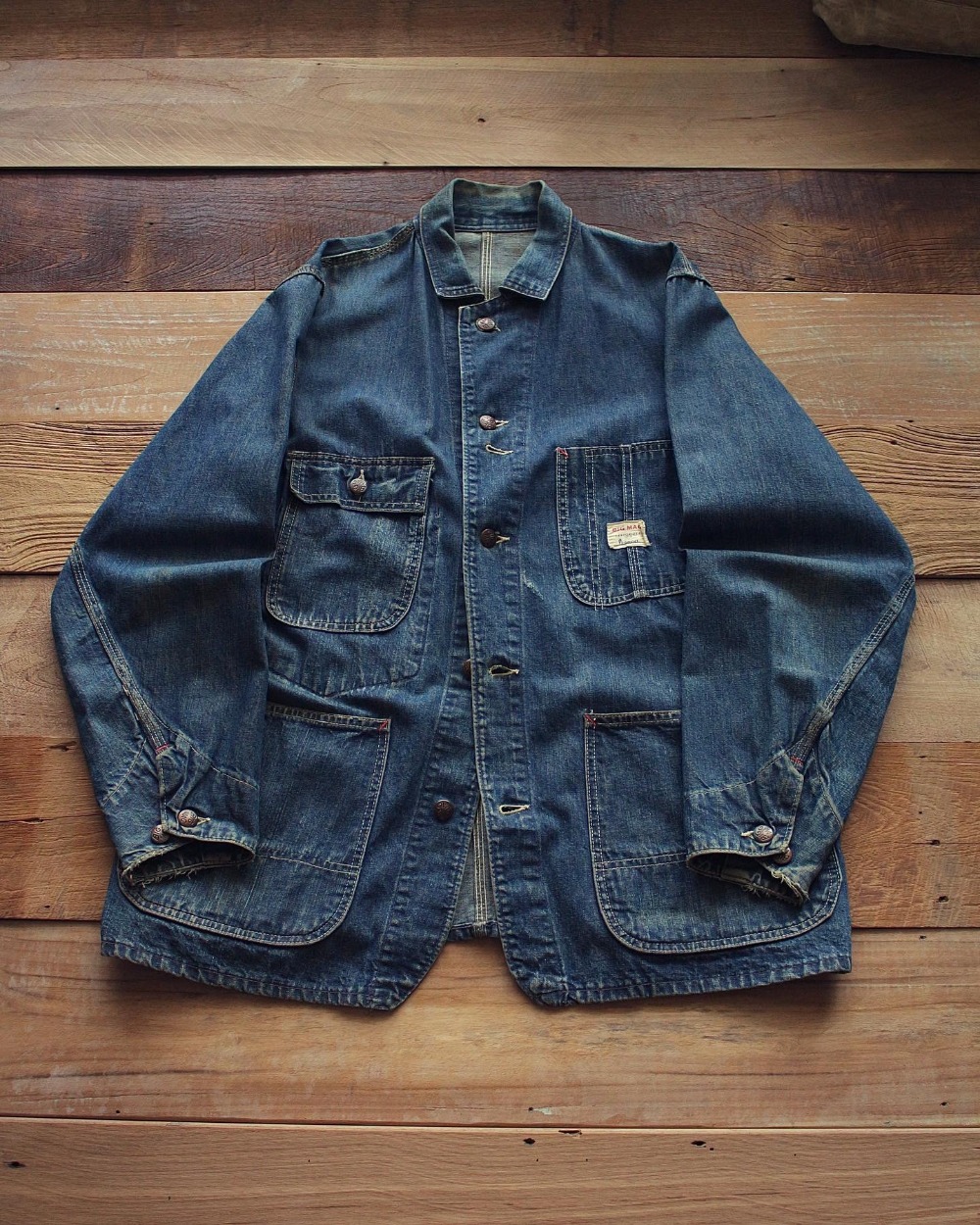 Rare 1960&#039;s Penny&#039;s Big Mac Denim Coverall Jacket (loose 100size)