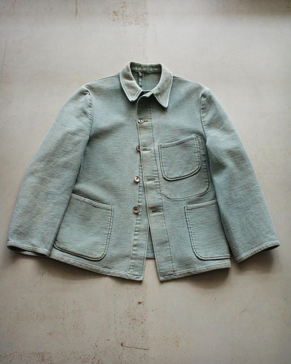 Rare 1940&#039;s French Pique Corduroy Work Jacket (95-100size)