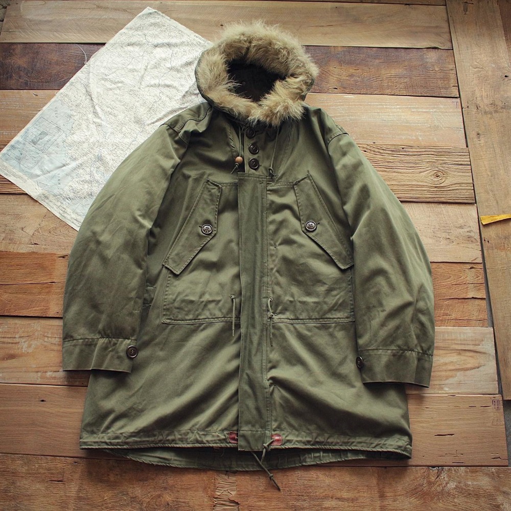 Extremly Rare Deadstock WWII M-43 Modified Field Parka (loose 100-105size)