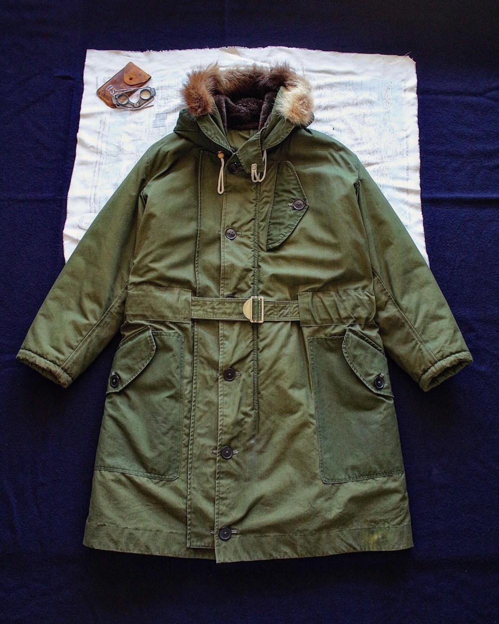 Extremly Rare 1950’s RAF Ground Crew Ventile Parka (100-105size)