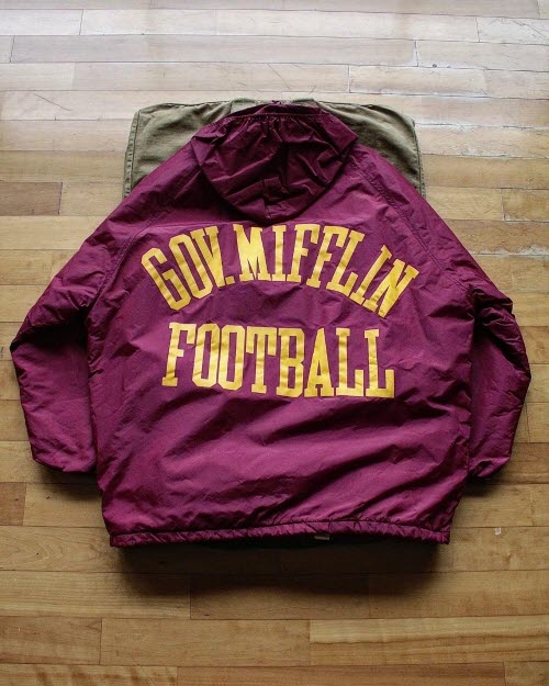 Early 1980&#039;s Champion Mifflin Football Fleece Lined Parka (105-110size)