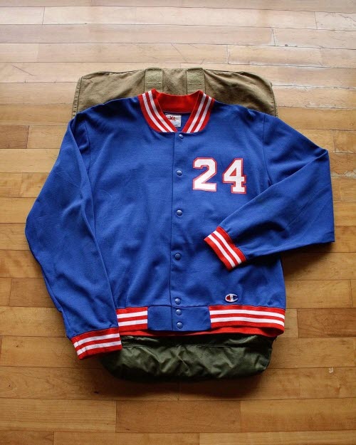 1970&#039;s Champion 24 Nylon Sport Jersey Jacket (loose 105size)