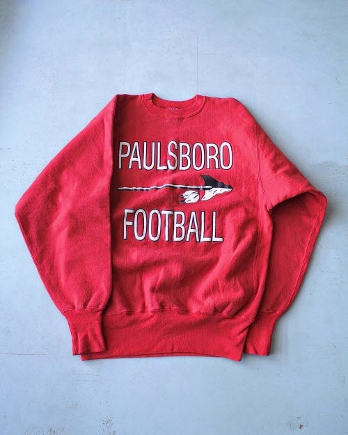 Early 1990&#039;s Champion Paulsboro Football ReverseWeave (100-105size)