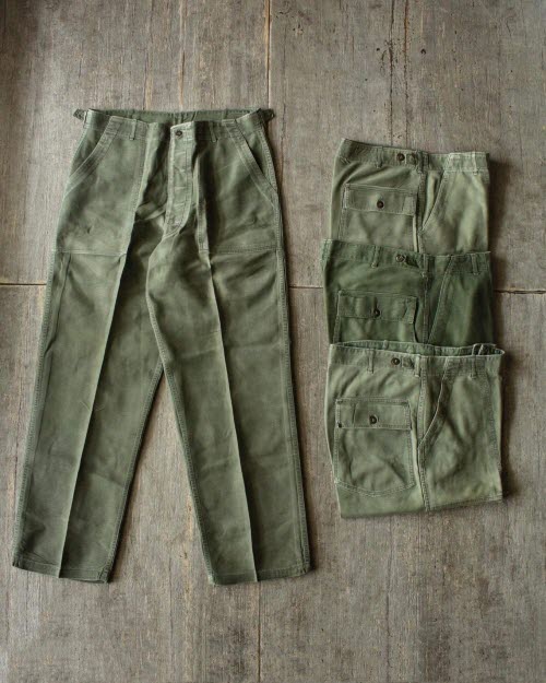 Early 1960&#039;s USARMY og-107 &quot;Baker&quot; Pants (31-36inch Various Size)