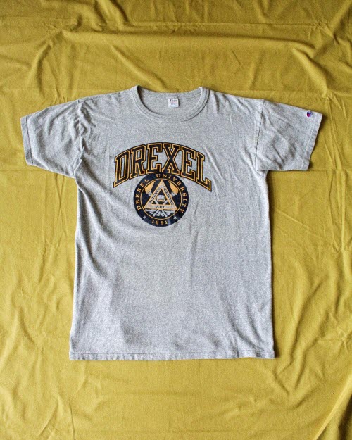 Rare 1980&#039;s Champion DREXEL Univ. T-Shirt (100-105size)