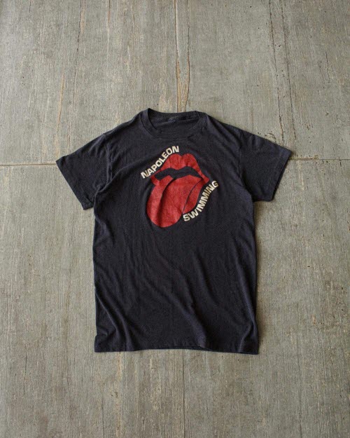 1984-1985 Rolling Stones Distrist Tour T-Shirt (Mens 90 / Womens 44-55size)