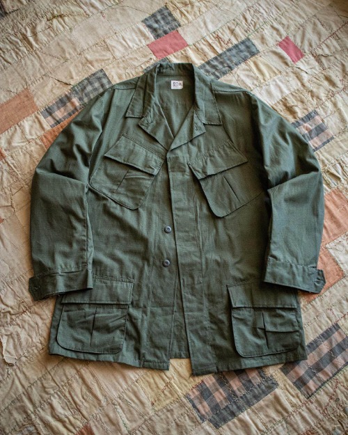 Rare Deadstock 1960&#039;s US.ARMY Tropical Jungle Jacket (loose 105/Fit 110size)