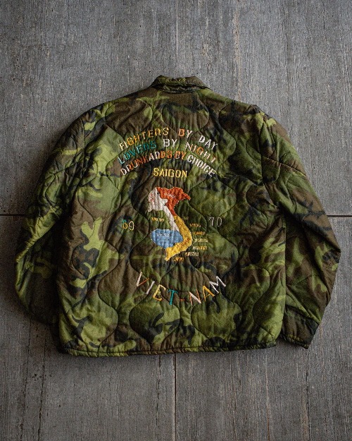 Deadstock 1960&#039;s ERDL Vietnam Souvenir Jacket (loose 100-103size)
