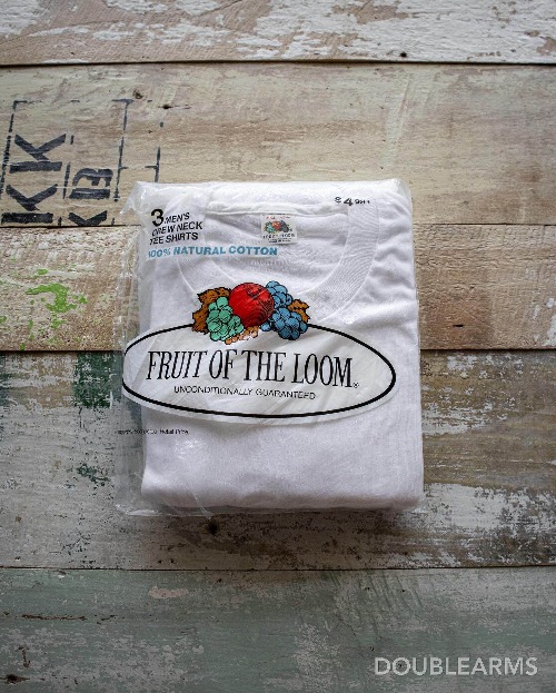 Deadstock 1970&#039;s Fruit of the loom 3in1 Crew-neck T-Shirt (95-100size)