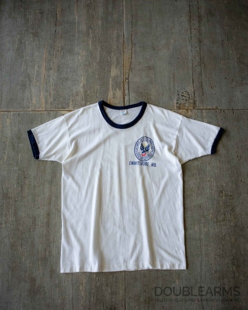 1980’s Champion Fire Academy Ringer T-Shirt (~102size)