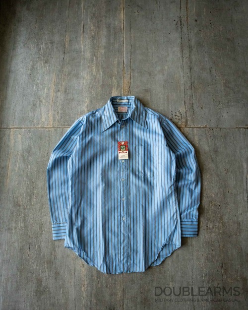 NOS Early 1970&#039;s Mcgregor Scotset stripe shirt (~103size)