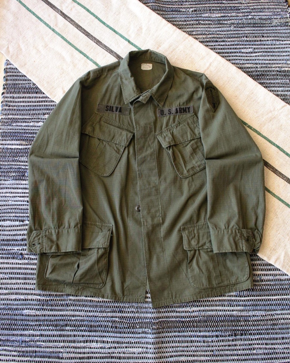 Rare 1970 US.ARMY Tropical Jungle Jacket (loose 100-105size)